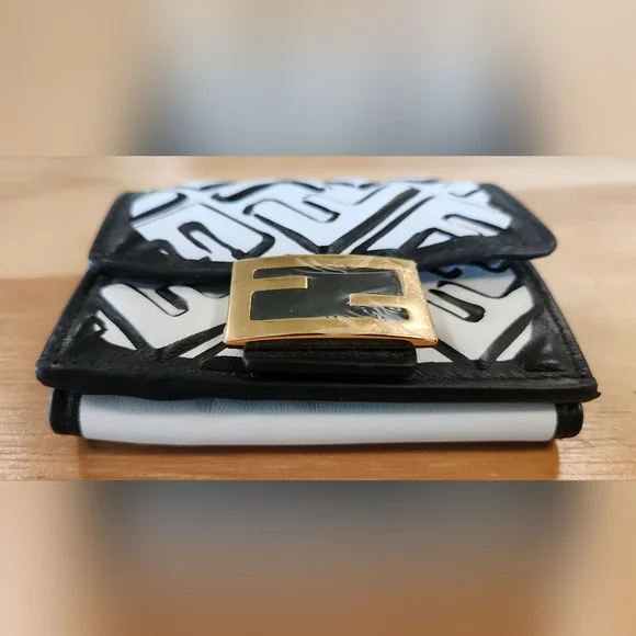 NWOT Fendi X Joshua Vides Micro Trifold Wallet - Picture 6 of 16